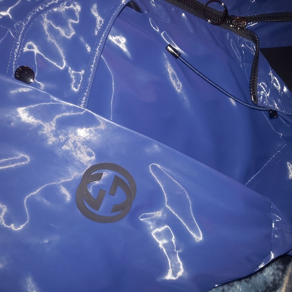 Men's Gucci Jacket Rain Trench Coat 100% Ahutentic Sz, 54 US, XL - Picture 11 of 16